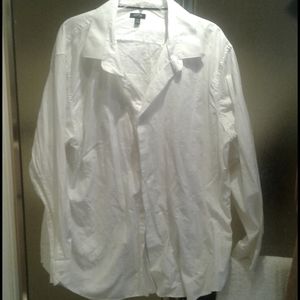 Apt. 9 mens casual or dress button down 2xl white